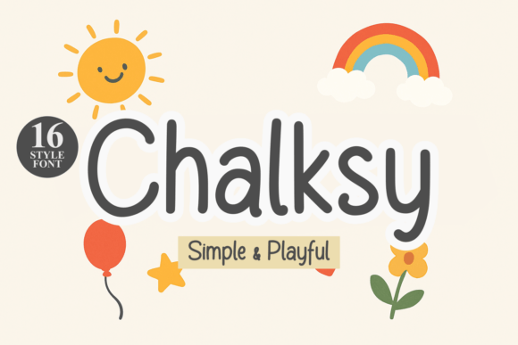 Chalksy: The Playful Font for Joyful, Engaging Designs