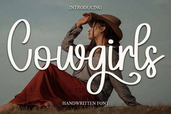 Cowgirls Font: Adding Joyful Romance to Your Designs