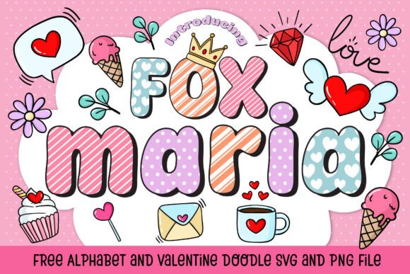 Fox Maria: A Playful Color Font for Creative Projects
