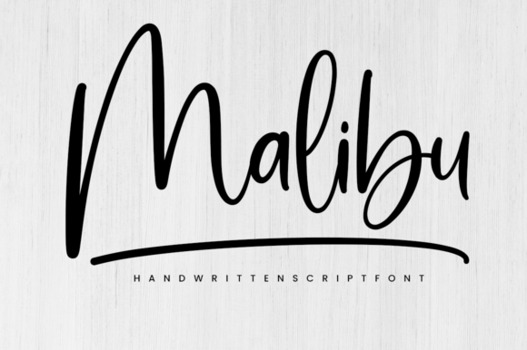 Malibu: A Creative Font for Elegant Branding