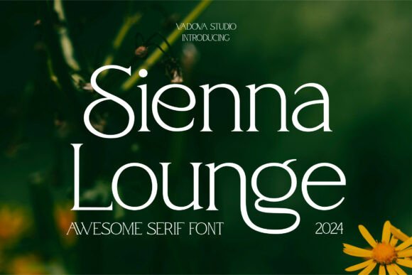 Sienna Lounge: A Serif Font for Elevated Design