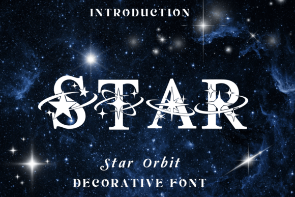 Star Orbit: A Creative Font for Modern Designers