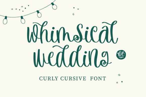 Whimsical Wedding: A Font Full of Joy and Celebration